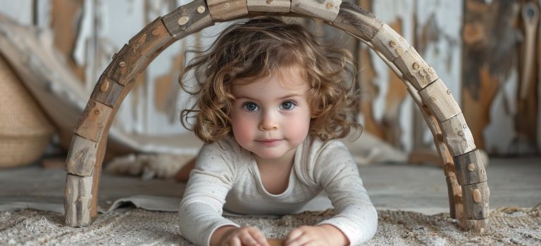 L’arche en bois : un jouet polyvalent inspiré de la pédagogie montessori
