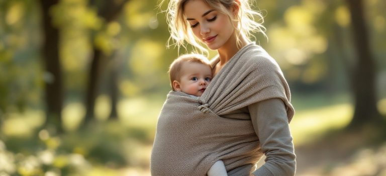 Comment porter bébé en toute sécurité avec une écharpe de portage
