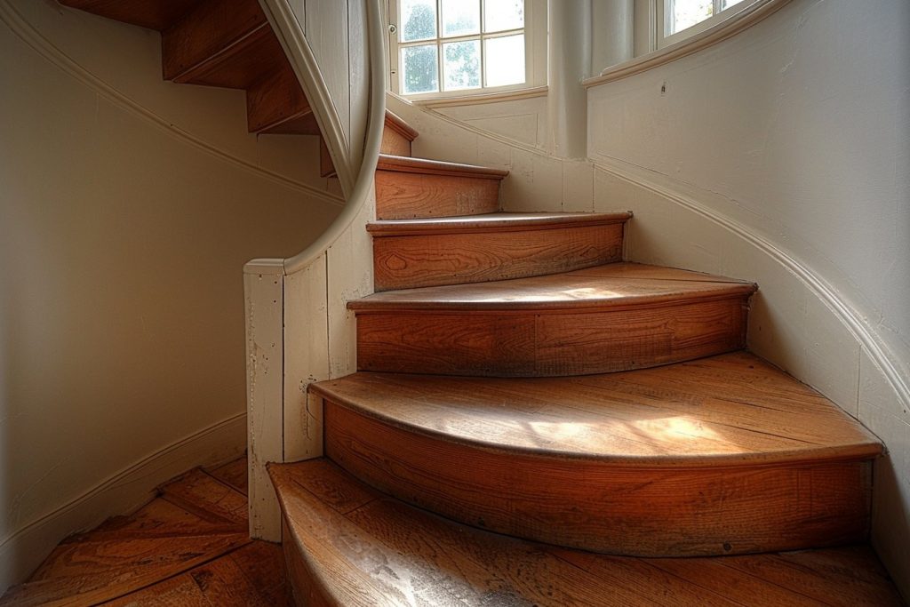 Les avantages d&rsquo;un escalier quart tournant pour un habitat familial