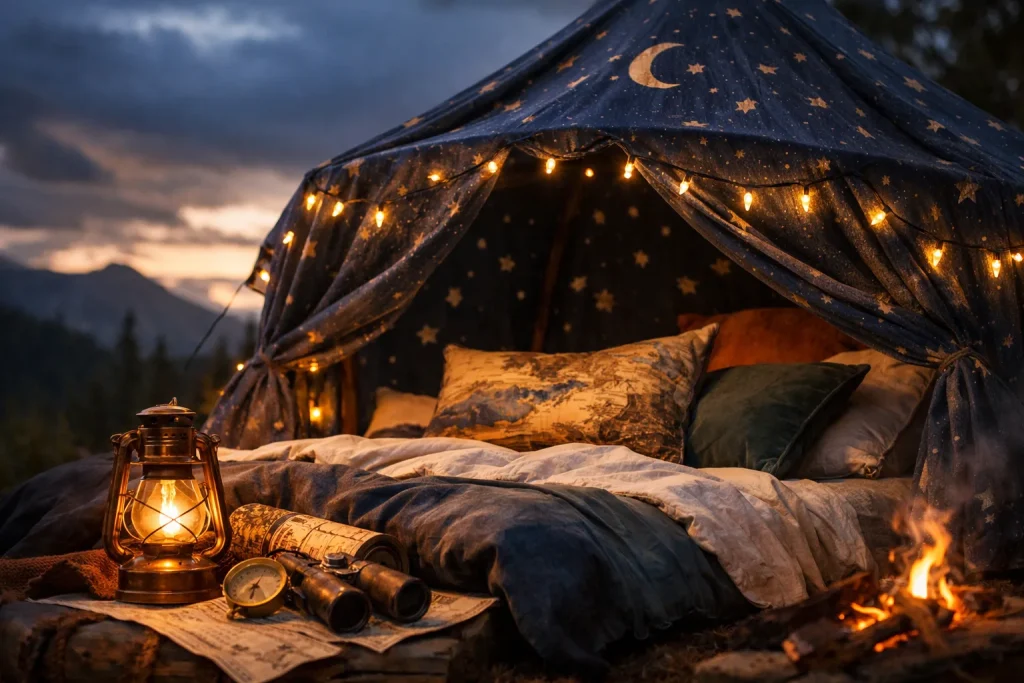 Évasion Nocturne : Choisir un Ciel de Lit pour des Rêves de Grande Aventure