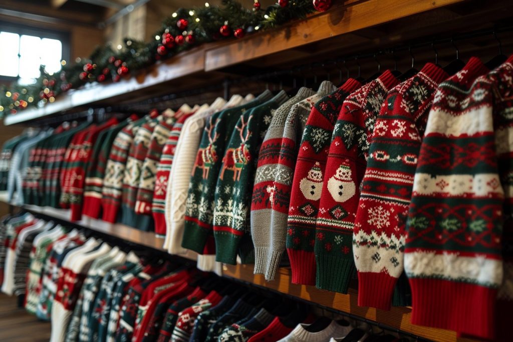 Explorez les collections de pulls de noël pour des fêtes mémorables