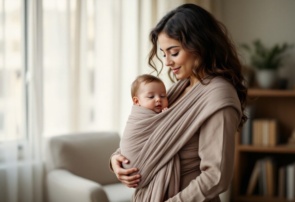 Tout savoir sur le portage en écharpe pour bébé : avantages et conseils