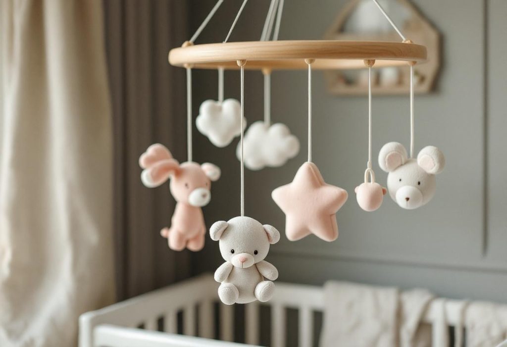 Choisir le mobile pour bébé idéal : entre éveil, douceur et déco