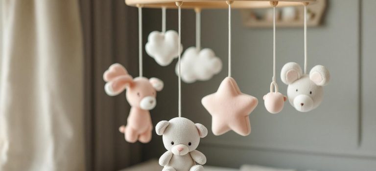Choisir le mobile pour bébé idéal : entre éveil, douceur et déco Choisir le mobile pour bébé idéal : entre éveil, douceur et déco