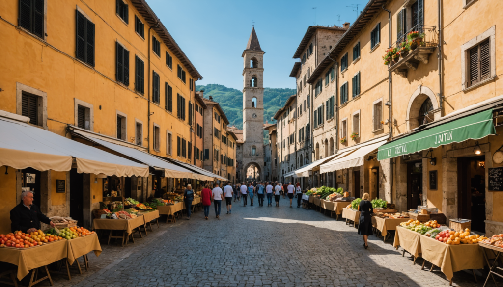 Échanges territoriaux et circuits partagés en Italie