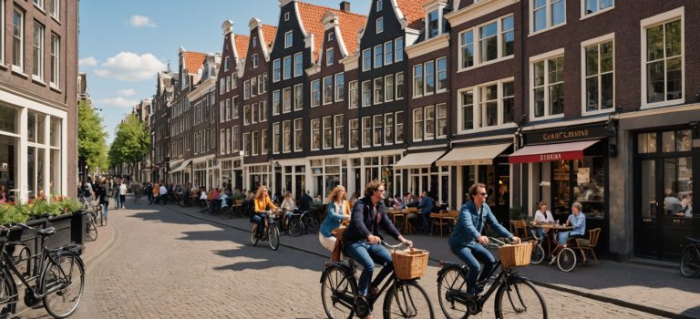 Amsterdam découvrez amsterdam, une ville dynamique célèbre pour ses canaux pittoresques, ses musées renommés, et son atmosphère accueillante. partez à la découverte de ses quartiers animés, de son patrimoine culturel unique, et vivez une expérience inoubliable aux pays-bas.