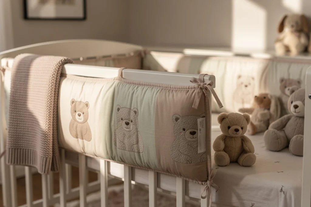 Tour de lit bébé ourson : douceur, sécurité et style dans la chambre d’enfant