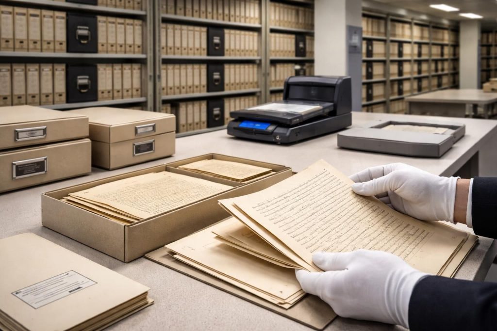 Protéger votre généalogie familiale avec des documents sécurisés chez Archives Nationales