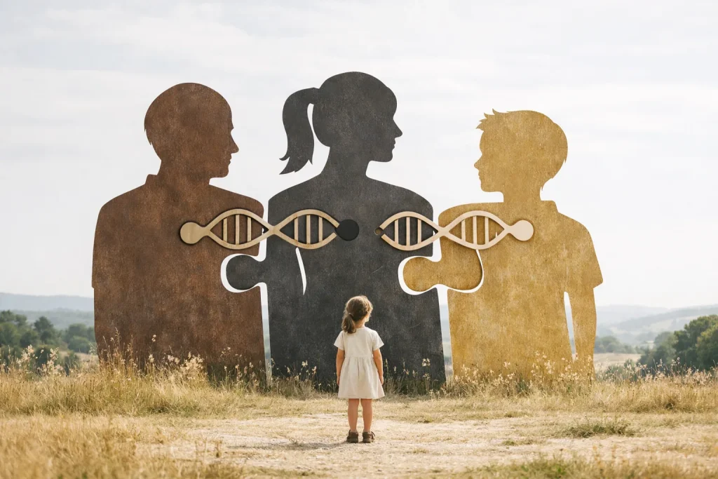 Ce que l’on hérite vraiment de ses parents, génétiquement